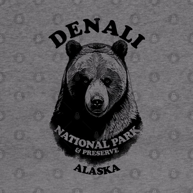 Denali National Park Home Of The Grizzly Bear by TMBTM